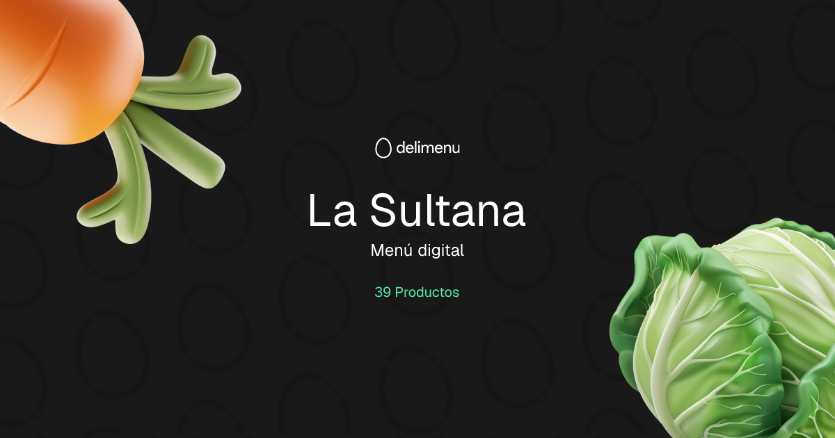La Sultana - Menú Digital